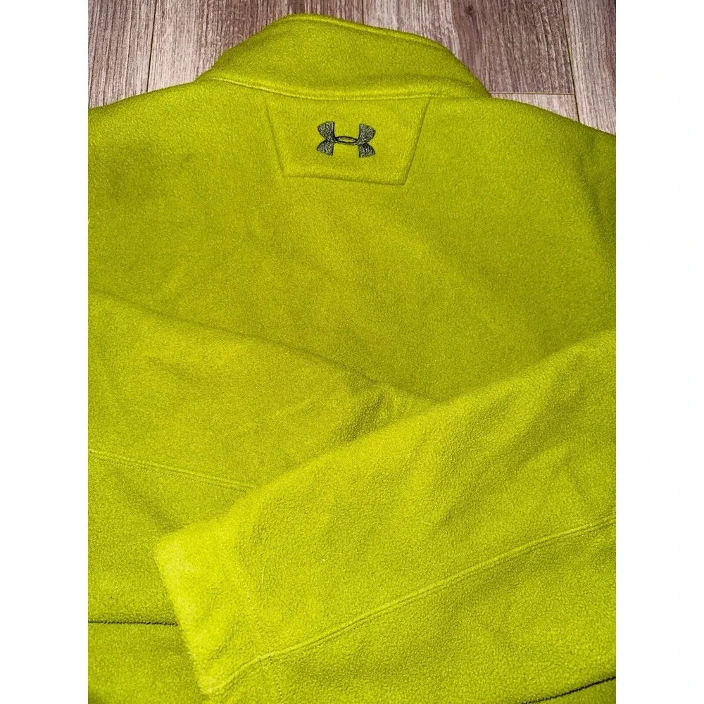 B1 UA Under ARMOUR Mens Zip Up Fleece Jacket‎ Heavy winter Coat Size XXL